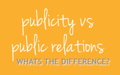 Publicity vs PR: What’s the Difference